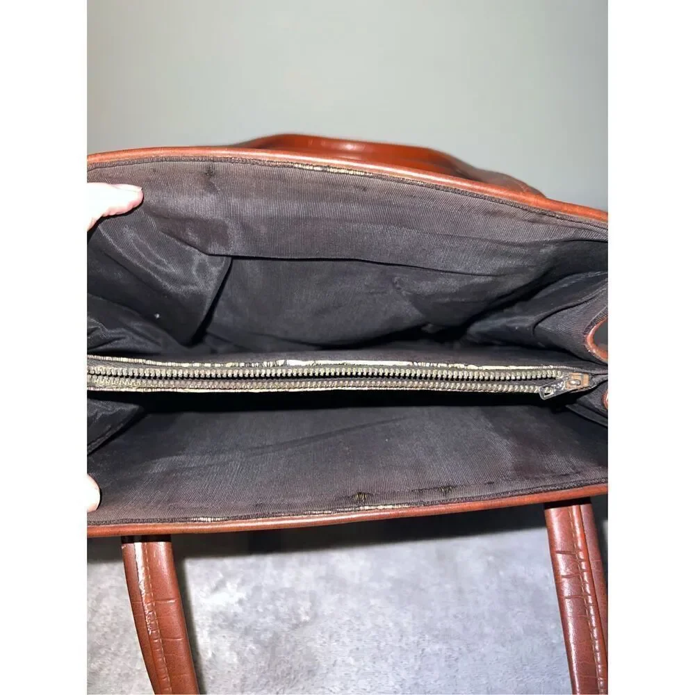 Iconic VINTAGE Patchwork Bag “Friends” Phoebe Square Leather Tote
